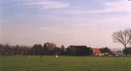 The Muiswinkel farmstead between Ravenswaaij and Zoelmond
