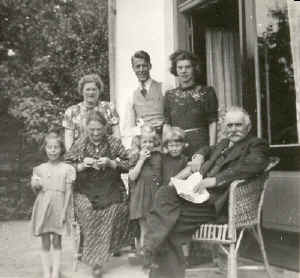 Familie Lagendijk in 1940